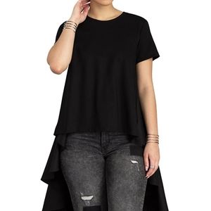 Short Sleeve High Low Shirt